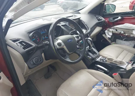 2015 Ford Escape Titanium z USA, uszkodzony, nr VIN 1FMCU9J98FUB28955